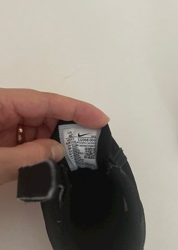 Siyah Erkek Çocuk Spor Ayakkabı Velcro - Görsel 5