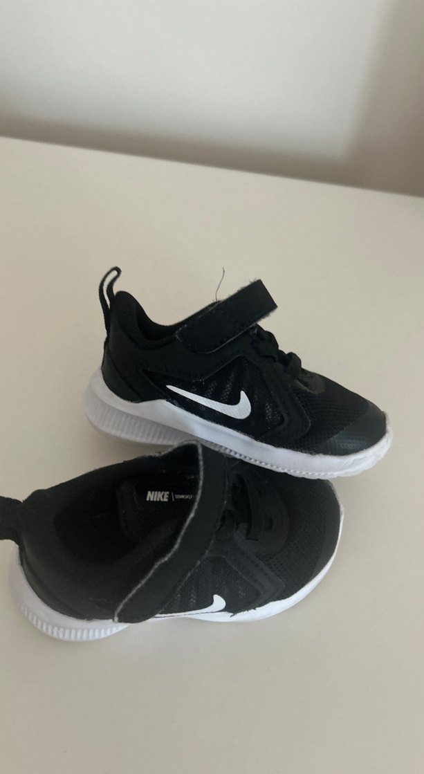 Siyah Erkek Çocuk Spor Ayakkabı Velcro - Görsel 2