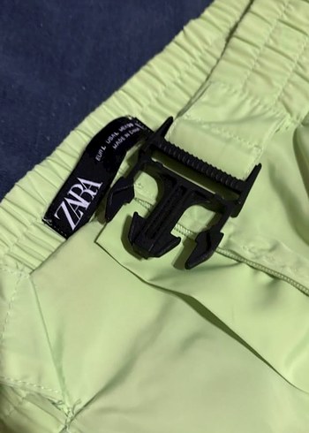 Zara Acik Yesil Pantolon