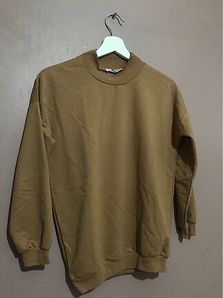 Kahverengi sweat