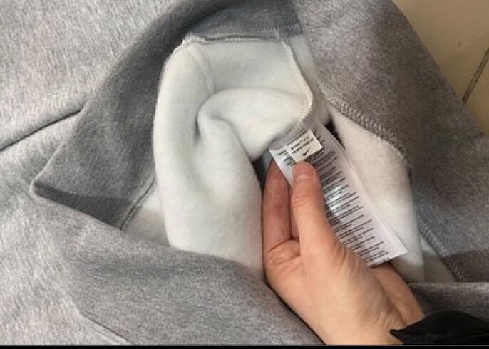 l Beden gri Renk nike club sweatshirt