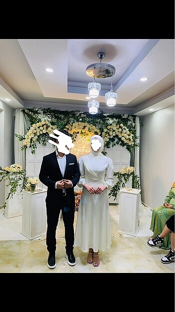 Zara Tesettür nikah elbisesi