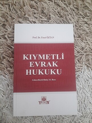 Kiymetli evrak hukuku