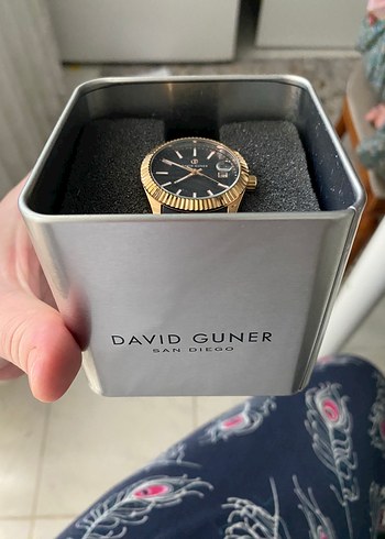 David Guner Altın İş Kadın saati