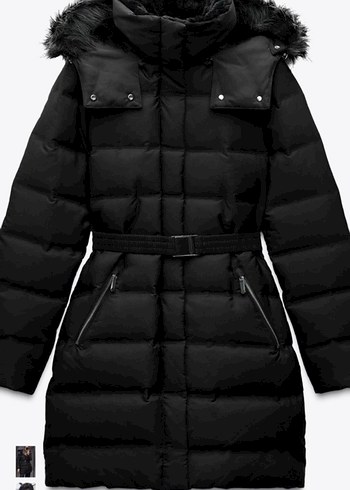 Zara Kemerli Mont - Görsel 2