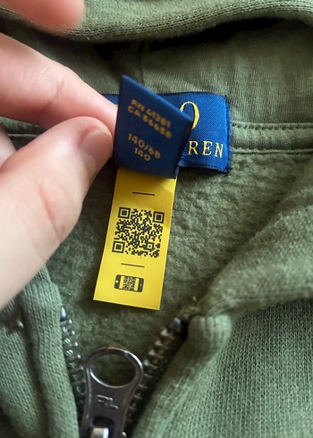 Ralph Lauren Fermuarlı Sweatshirt - Görsel 4