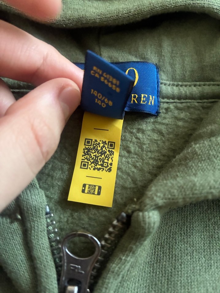 Ralph Lauren Fermuarlı Sweatshirt - Görsel 4