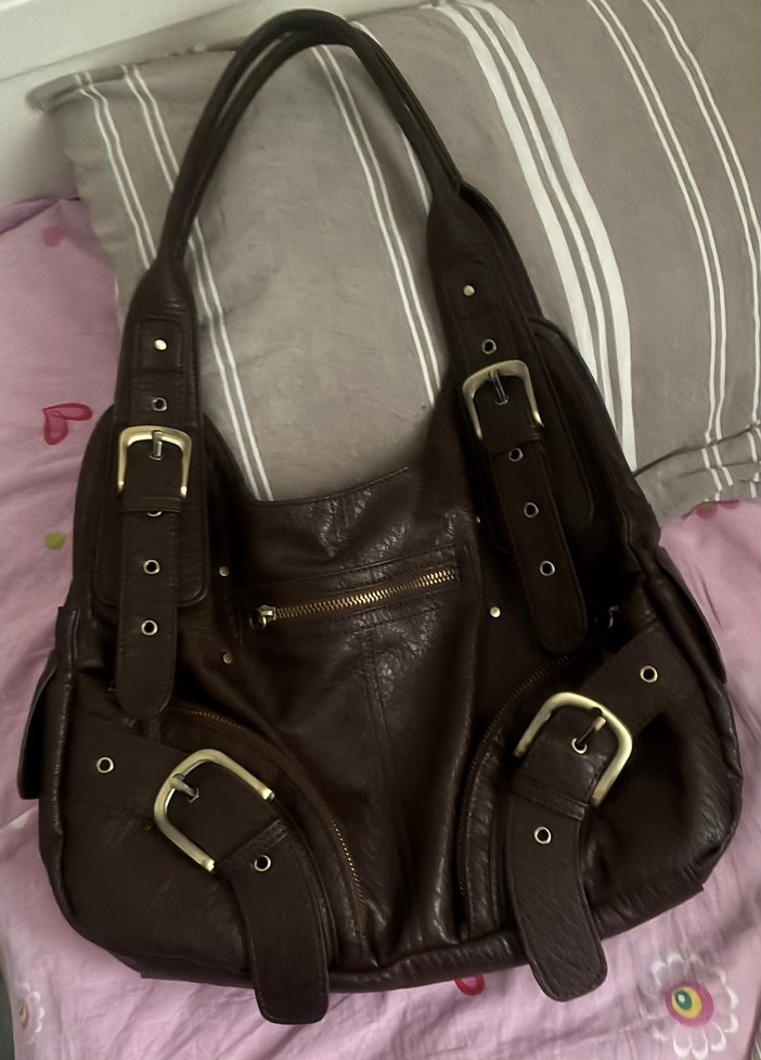 Bershka Vintage model çanta - Görsel 2