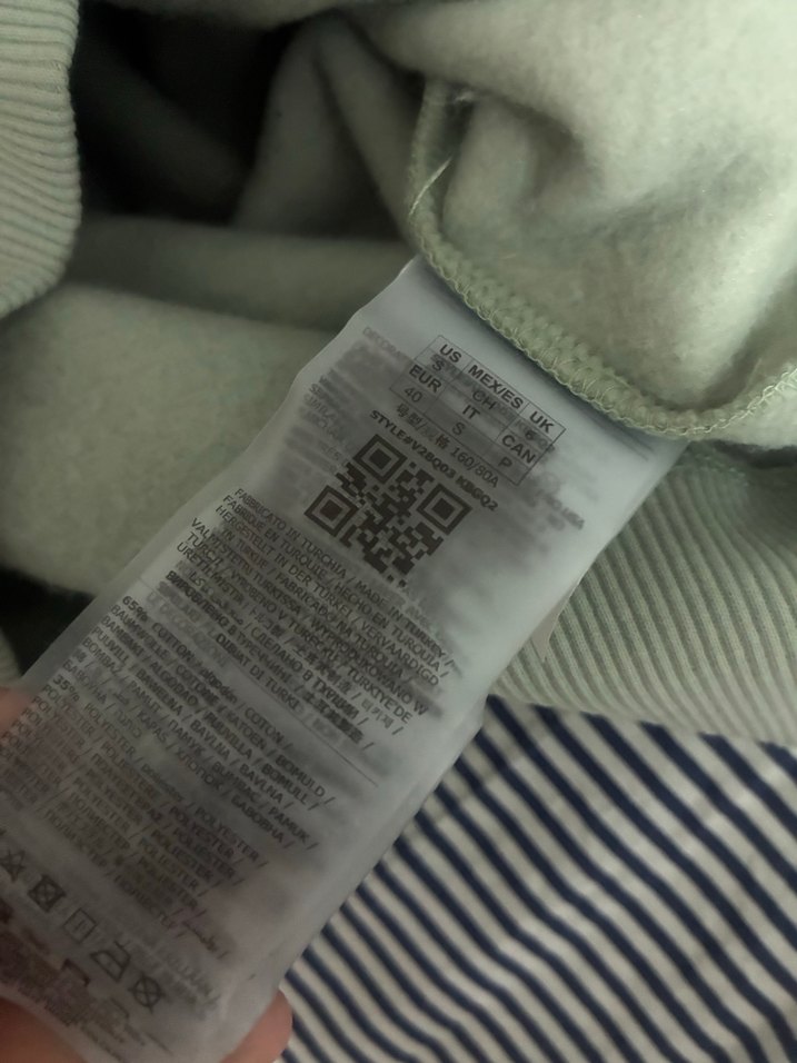 Guess Baskılı Kadın Gri Kapüşonlu Sweatshirt - Görsel 4