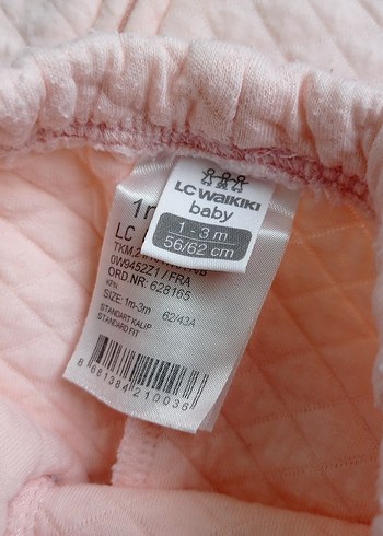 Lc Waikiki Pembe Peluş Detaylı Bebek Kız Takımı - Görsel 3