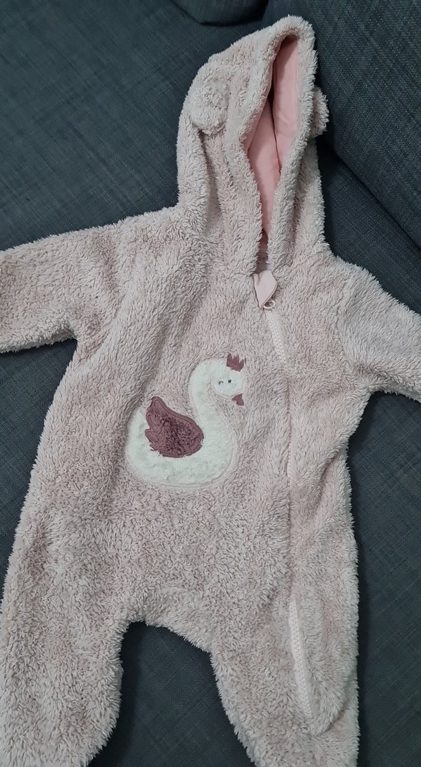 Pembe Kürklü Lcw Bebek Tulum - Görsel 2