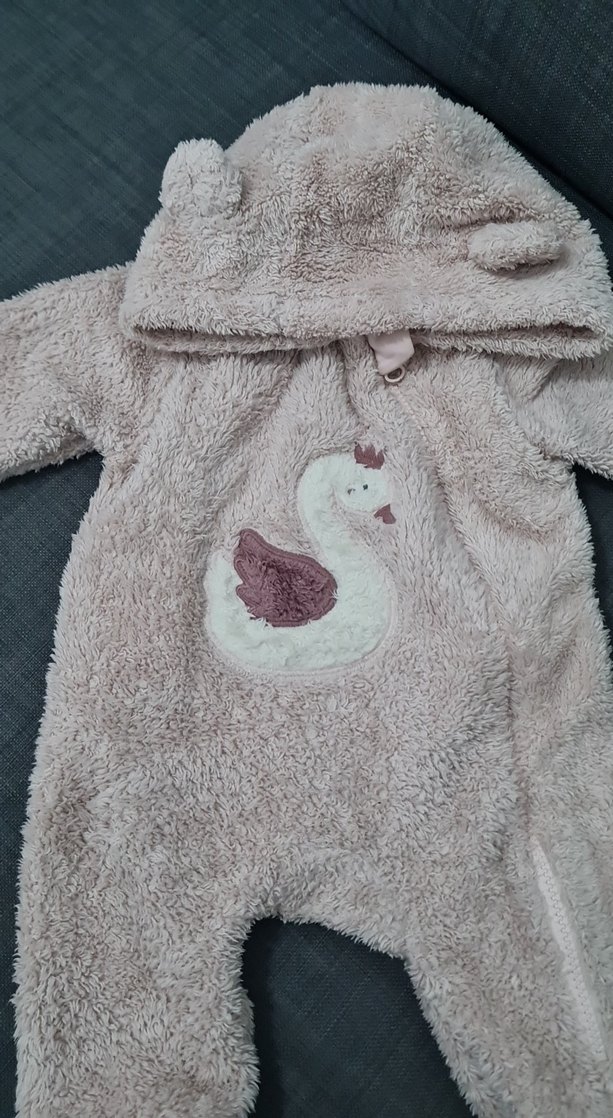 Pembe Kürklü Lcw Bebek Tulum - Görsel 4