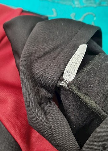 Kırmızı Siyah Kapüşonlu Erkek Sweatshirt - Görsel 8