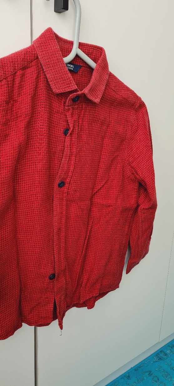 Kırmızı Erkek Lcw Gömlek - Görsel 3