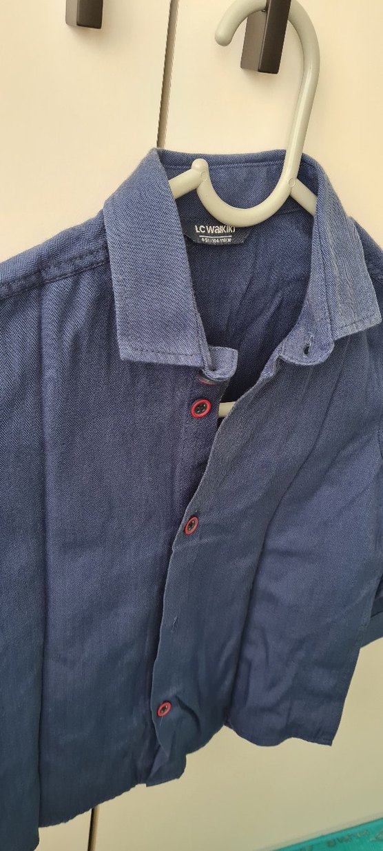 Erkek Çocuk Lacivert Lcw Gömlek - Görsel 2