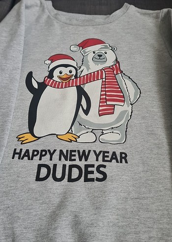 Gri Baskılı Erkek Çocuk Sweatshirt - Görsel 2