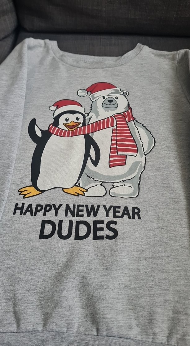 Gri Baskılı Erkek Çocuk Sweatshirt - Görsel 2