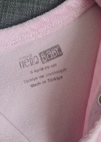 Pembe Hello Baby Bebek Kız Tulumu - Görsel 3