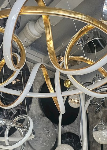 Diger Gold Renk Modern Avize