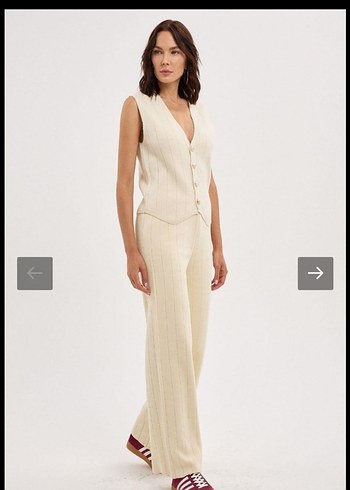 SHUSU Bej Kolsuz Klasik Takım - Görsel 2