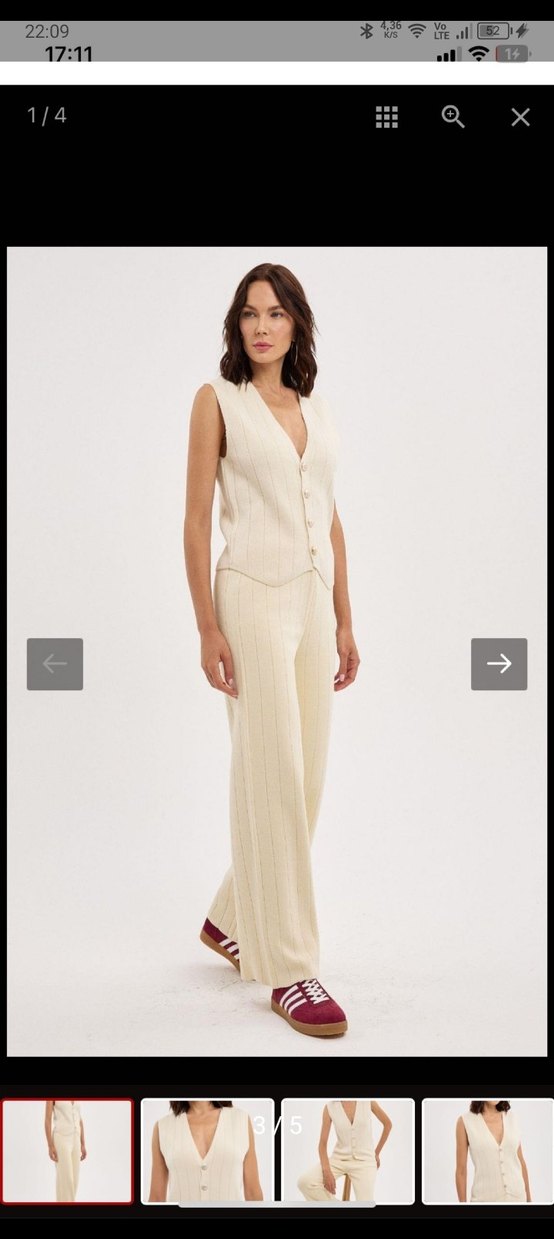 SHUSU Bej Kolsuz Klasik Takım - Görsel 2