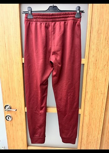 Bordo Dar Kesim Kadın Eşofman Altı - Görsel 2