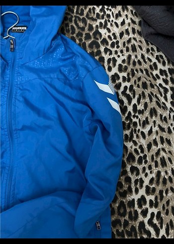 Mavi Kapüşonlu Erkek Yağmurluk(unisex) - Görsel 4