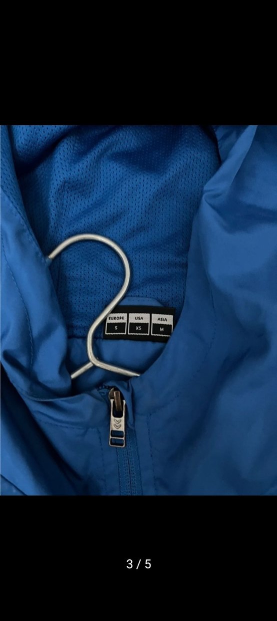 Mavi Kapüşonlu Erkek Yağmurluk(unisex) - Görsel 3