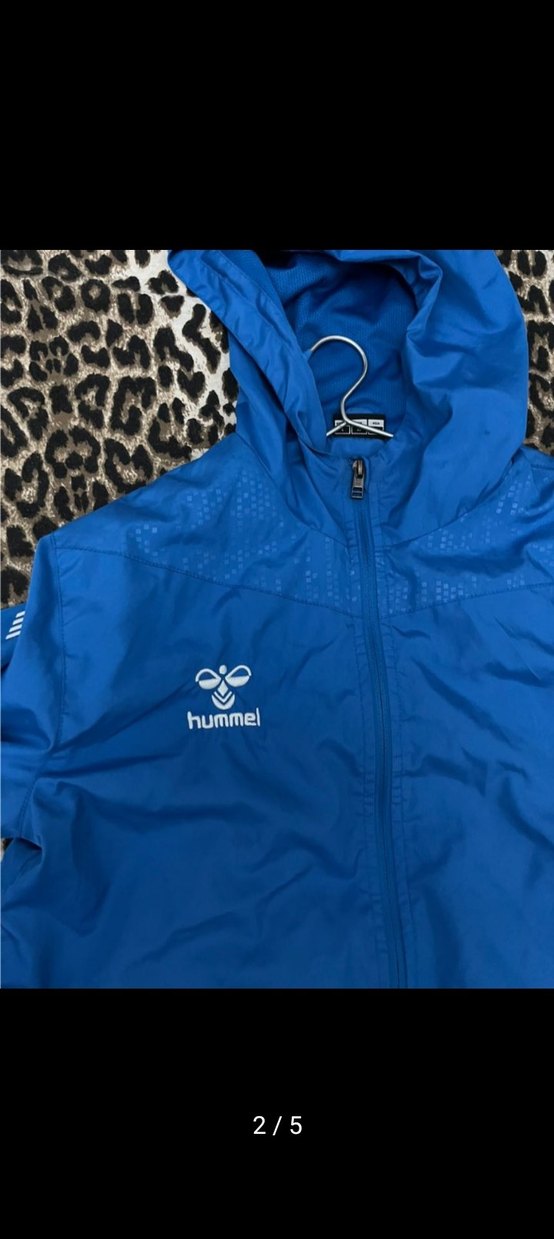 Mavi Kapüşonlu Erkek Yağmurluk(unisex) - Görsel 2