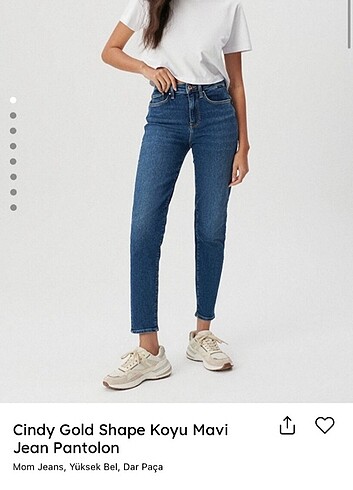 29 Beden mavi Renk Mavi jean