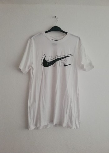 Nike Erkek Beyaz Baskılı Tişört