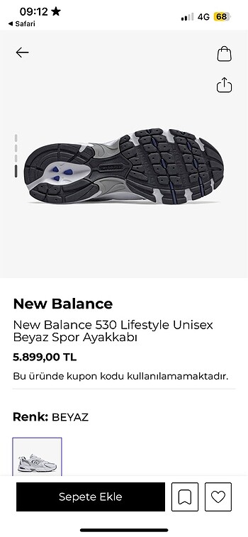 38 Beden New balance 530