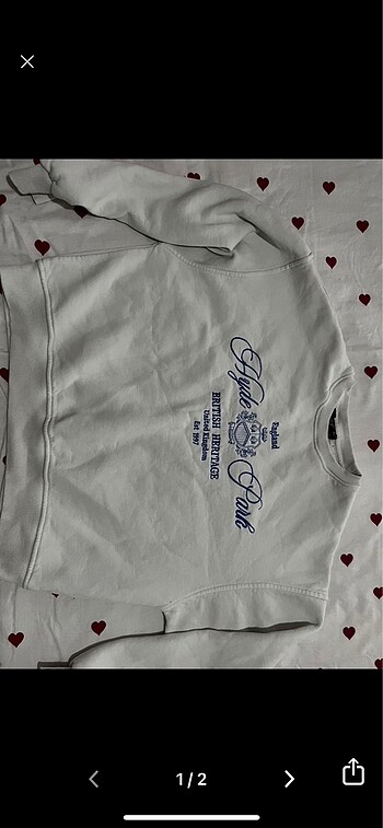 beyaz sweatshirt