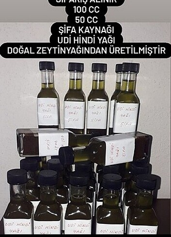 Udi hindi yağı 