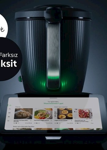 Mutfak Robotu Akıllı Dokunmatik Ekranlı thermomix TM7