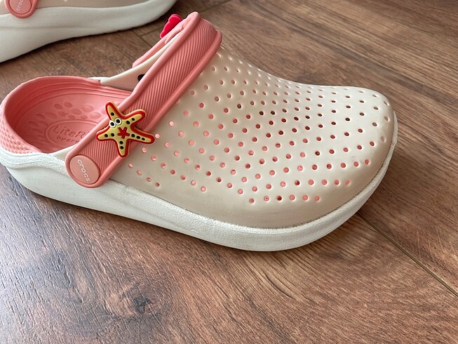 33 Beden ten rengi Renk Crocs çocuk terlik 33-34 numara 23 cm