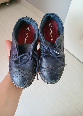 Erkek Çocuk Gri Bağcıklı Özel Ayakkabı - Görsel 6