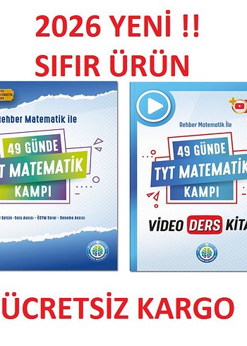 Rehber Matematik ile 49 Günde TYT Matematik Kampı Seti