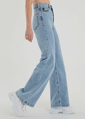 34 Beden mavi Renk Trendyol pantolon