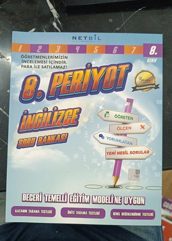 Ünite Tarama Sınav Hazırlık Kitabı soru bankası