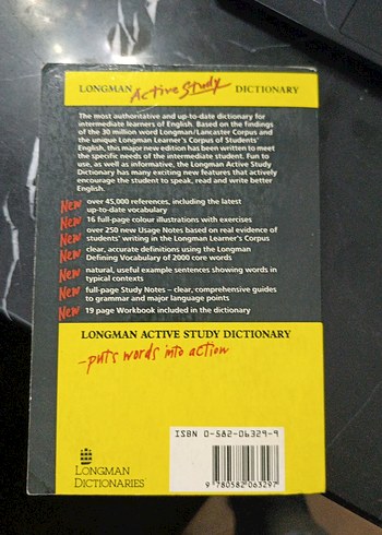 Longman Active Study İngilizce Sözlük - Görsel 2