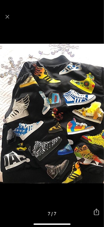 s Beden çeşitli Renk adidas & Jeremmy Scott Bomber Jacket