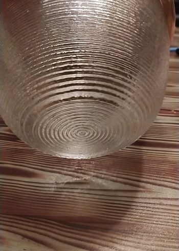 Altın Kenarlı Şeffaf Kase 23,5 cm - Görsel 5