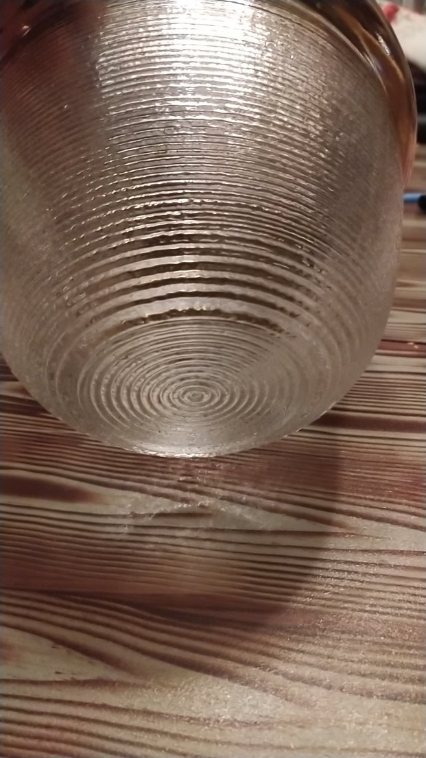 Altın Kenarlı Şeffaf Kase 23,5 cm - Görsel 5