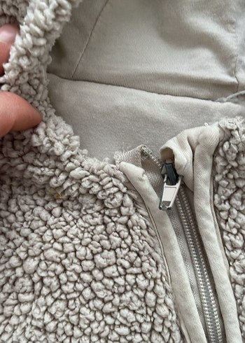 Kahverengi Bebek Tulum, Kürklü, Kapüşonlu - Görsel 3