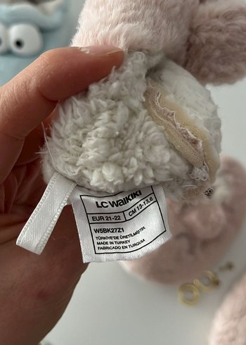 Kız Çocuk Pembe Kürklü Sıcak Ev Terliği - Görsel 3