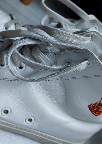 40 Beden beyaz Renk Beyaz Bağcıklı Kadın Sneakers
