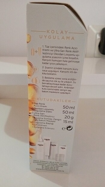 Schwarzkopf Acici sac boyasi