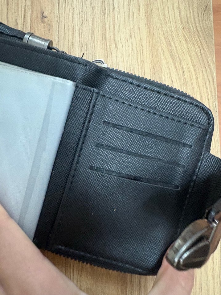 Renkli Baskılı Deri Kadın Cüzdanı - Görsel 4