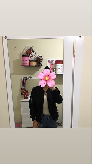 bomber ceket siyah